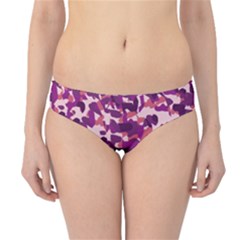 Pink Camo Hipster Bikini Bottoms by snowwhitegirl