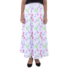 Candy Cherries Flared Maxi Skirt by snowwhitegirl