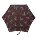 Deer Boots Brown Mini Folding Umbrellas View1