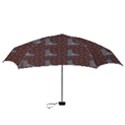 Deer Boots Brown Mini Folding Umbrellas View3