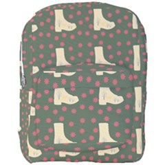 Green Boot Full Print Backpack by snowwhitegirl