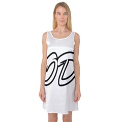 Code White Sleeveless Satin Nightdress by Code