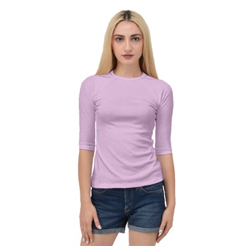 Lilac Star Quarter Sleeve Raglan Tee by snowwhitegirl