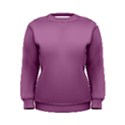 Silly Purple Women s Sweatshirt View1