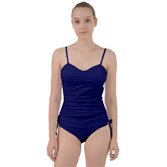 Dark Navy Sweetheart Tankini Set by snowwhitegirl