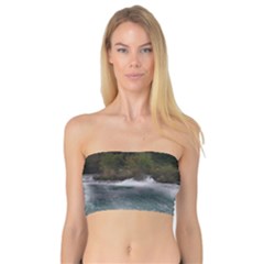 Sightseeing At Niagara Falls Bandeau Top by canvasngiftshop