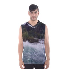 Sightseeing At Niagara Falls Men s Basketball Tank Top by canvasngiftshop