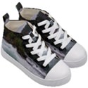 Sightseeing at Niagara Falls Kid s Mid-Top Canvas Sneakers View3