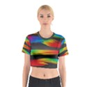 Colorful Background Cotton Crop Top View1