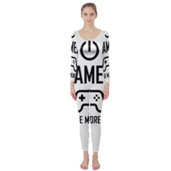 Gamer Long Sleeve Catsuit by Valentinaart