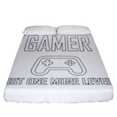 Gamer Fitted Sheet (queen Size) by Valentinaart