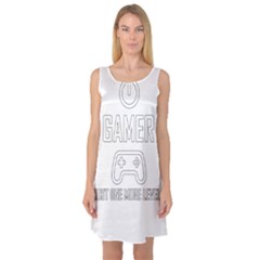 Gamer Sleeveless Satin Nightdress by Valentinaart