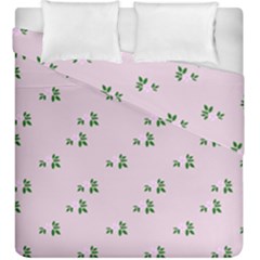 Pink Flowers Pink Big Duvet Cover Double Side (king Size) by snowwhitegirl