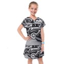 Vehicle Car Transportation Vintage Kids  Drop Waist Dress View1