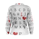 Love Alphabet Women s Sweatshirt View2