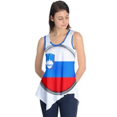 Slovenia Flag Mountains Country Sleeveless Tunic by Nexatart