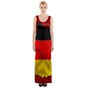 Germany Map Flag Country Red Flag Maxi Thigh Split Dress View1