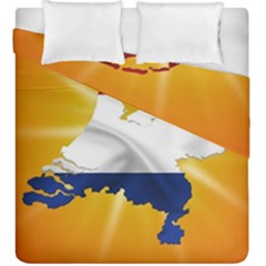 Holland Country Nation Netherlands Flag Duvet Cover Double Side (king Size) by Nexatart