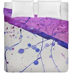 Art Painting Abstract Spots Duvet Cover Double Side (king Size) by Nexatart