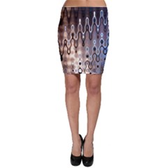 Wallpaper Steel Industry Bodycon Skirt by Nexatart