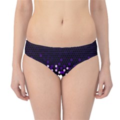 Flat Tech Camouflage Reverse Purple Hipster Bikini Bottoms by jumpercat