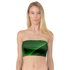 Background Light Glow Green Bandeau Top by Nexatart