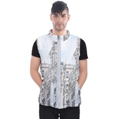 Architecture Building Design Men s Puffer Vest by Nexatart