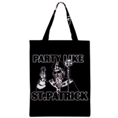  St  Patricks Day  Zipper Classic Tote Bag by Valentinaart