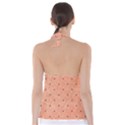 Dot Peach Babydoll Tankini Top View2