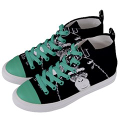 Stop Animal Abuse - Chimpanzee  Women s Mid-top Canvas Sneakers by Valentinaart