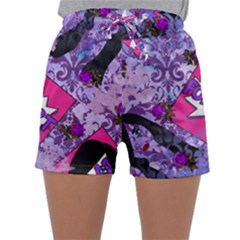 Purlpe Retro Pop Sleepwear Shorts by snowwhitegirl