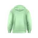    Classic Mint Green & White Herringbone Pattern Kids  Pullover Hoodie View2