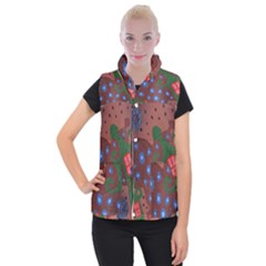 Slanted Green Houses Women s Button Up Vest by snowwhitegirl