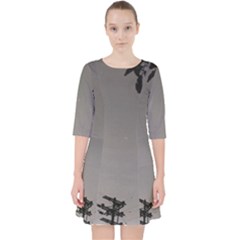 Stop Action Pigeon Pocket Dress by snowwhitegirl