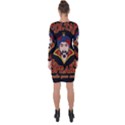 Zoltar Speaks Asymmetric Cut-Out Shift Dress View2