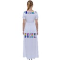 Pride High Waist Short Sleeve Maxi Dress View2