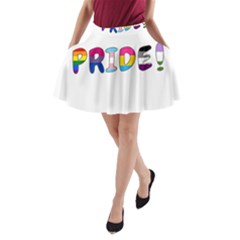 Pride A-line Pocket Skirt by Valentinaart