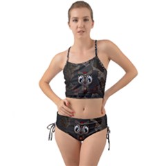 Wonderful Cute  Steampunk Owl Mini Tank Bikini Set by FantasyWorld7