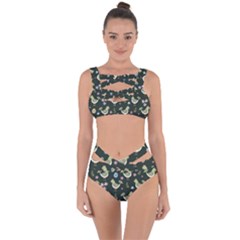 Easter Pattern Bandaged Up Bikini Set  by Valentinaart