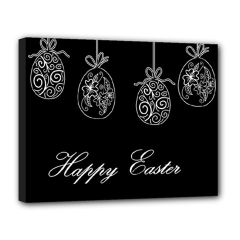 Easter Eggs Canvas 14  X 11  by Valentinaart