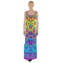 Flowers In The Most Beautiful Sunshine Maxi Thigh Split Dress View2