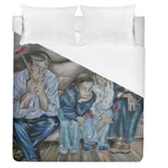 The Nobodies Duvet Cover (queen Size) by redmaidenart