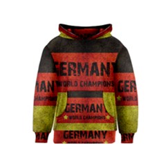 Football World Cup Kids  Pullover Hoodie by Valentinaart