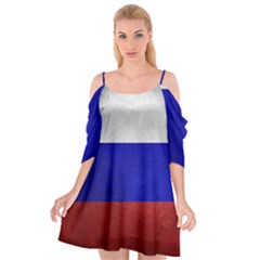 Football World Cup Cutout Spaghetti Strap Chiffon Dress by Valentinaart