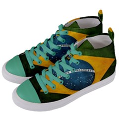 Football World Cup Women s Mid-top Canvas Sneakers by Valentinaart