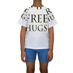 Freehugs Kids  Short Sleeve Swimwear by cypryanus