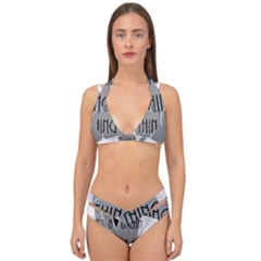 It s A Vulcan Thing Double Strap Halter Bikini Set by Howtobead