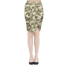 Camouflage 03 Midi Wrap Pencil Skirt by quinncafe82