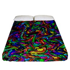 Artwork By Patrick-pattern-31 1 Fitted Sheet (queen Size) by ArtworkByPatrick