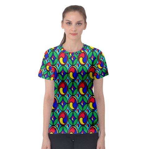 Colorful-4 Women s Sport Mesh Tee by ArtworkByPatrick